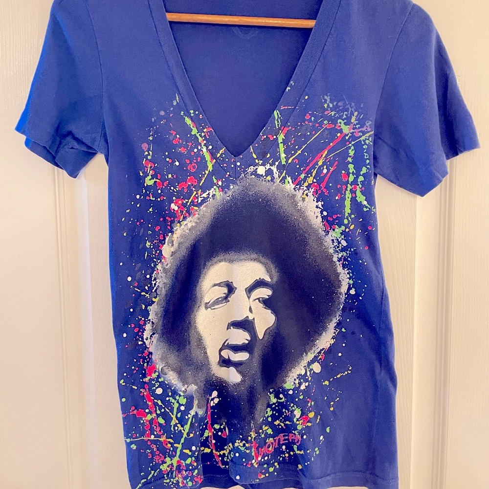Jimmy Hendrix V-Neck T-Shirt